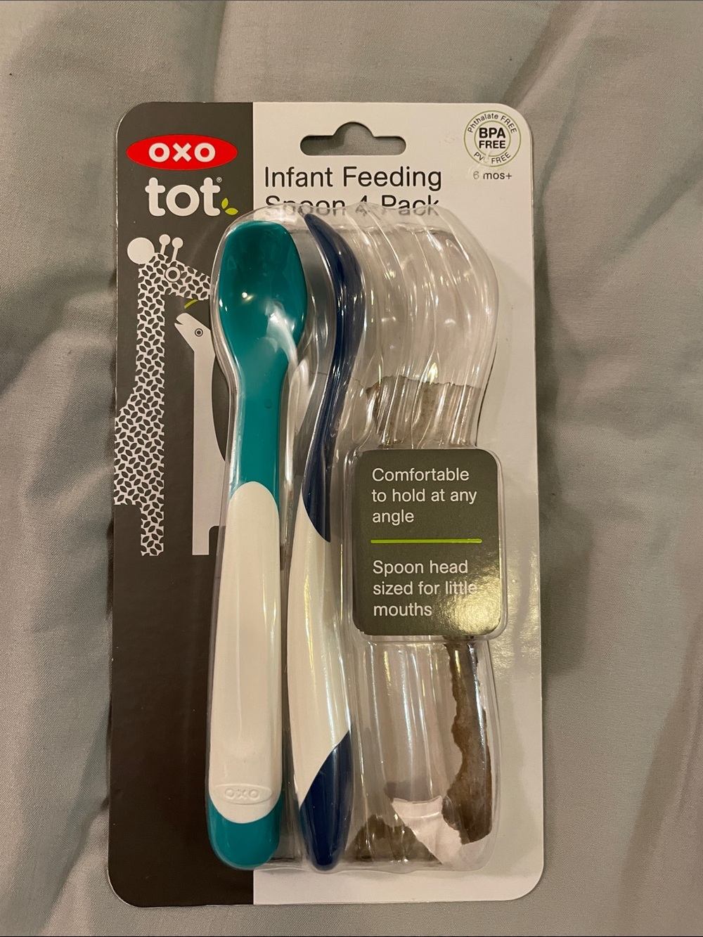Oxo baby feeding spoon 2 spoons